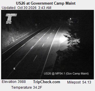 US26 at Government Camp Maint